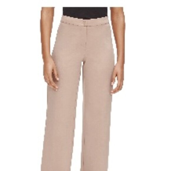 Eileen Fisher straight leg ankle pants size Large in color Bramble - Picture 1 of 7